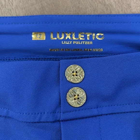 Lilly Pulitzer Kimika Skort Skirt UPF 50+ Martinique Blue Size 12 NWT - Picture 8 of 9